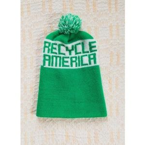 RECYCLE AMERICA knit hat